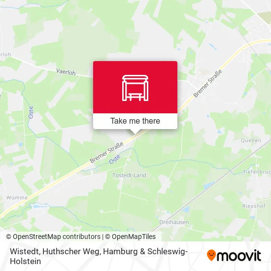 Карта Wistedt, Huthscher Weg