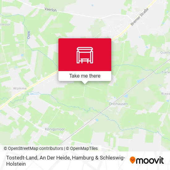 Карта Tostedt-Land, An Der Heide