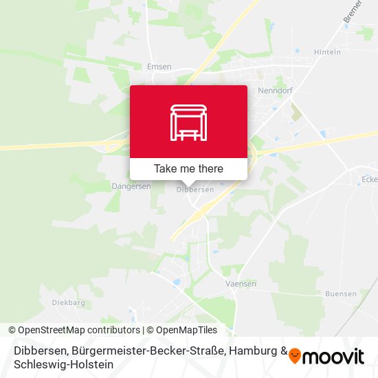 Dibbersen, Bürgermeister-Becker-Straße map