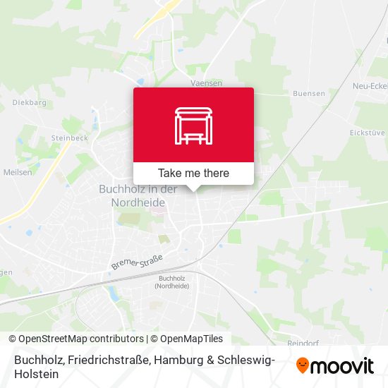 Buchholz, Friedrichstraße map