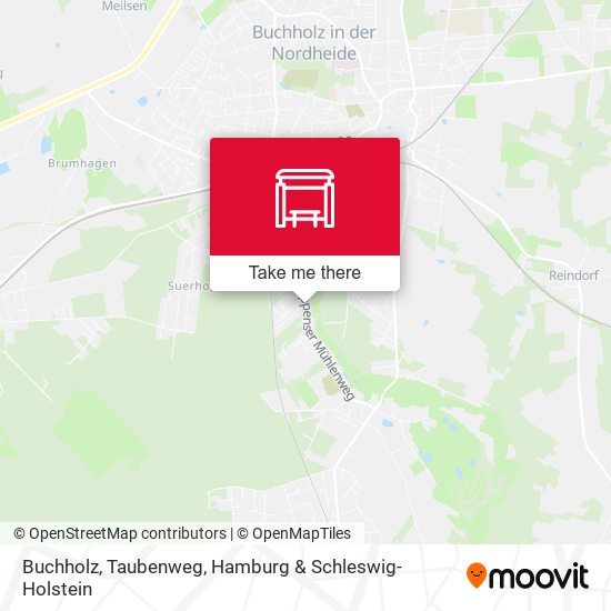 Buchholz, Taubenweg map