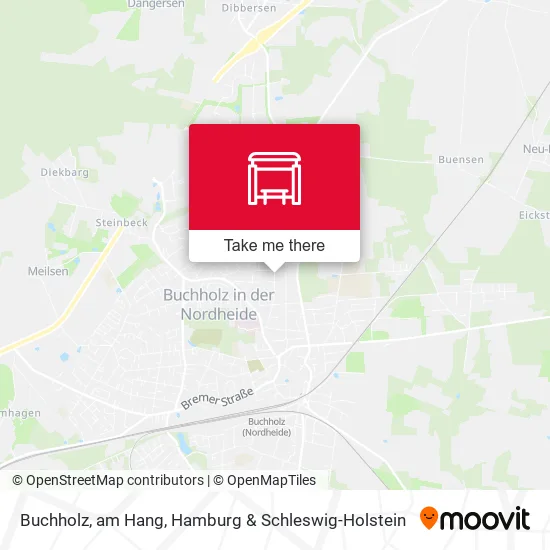 Карта Buchholz, am Hang