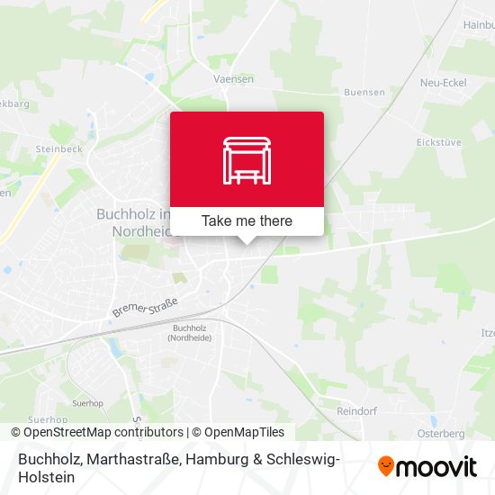 Buchholz, Marthastraße map