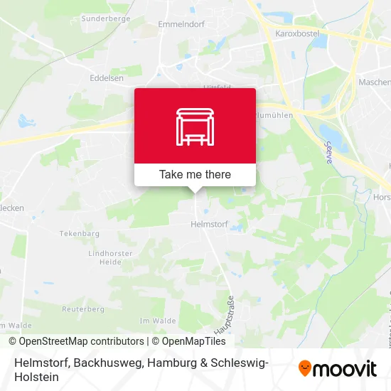 Карта Helmstorf, Backhusweg