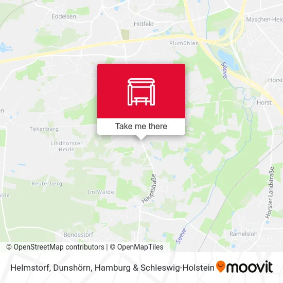 Карта Helmstorf, Dunshörn