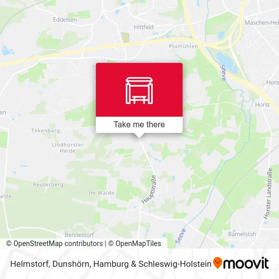 Карта Helmstorf, Dunshörn