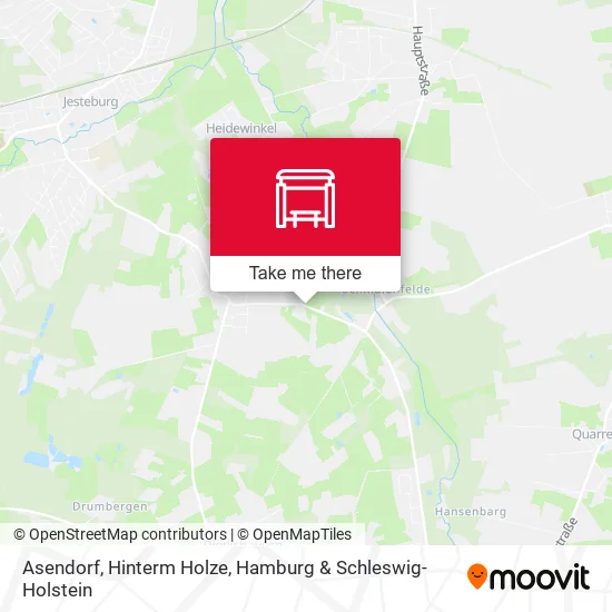 Карта Asendorf, Hinterm Holze