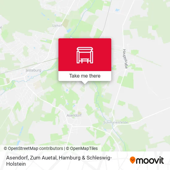 Карта Asendorf, Zum Auetal
