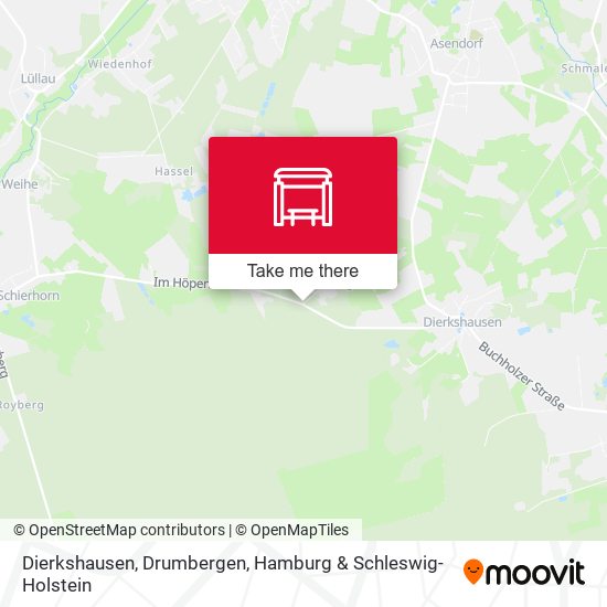 Dierkshausen, Drumbergen map