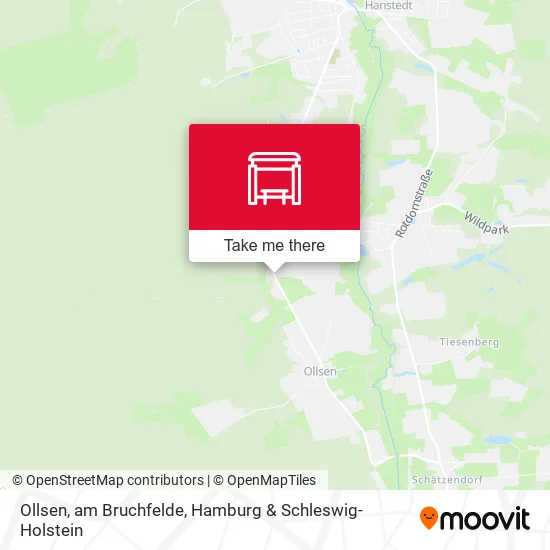 Карта Ollsen, am Bruchfelde