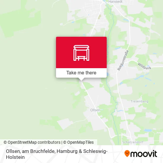 Карта Ollsen, am Bruchfelde