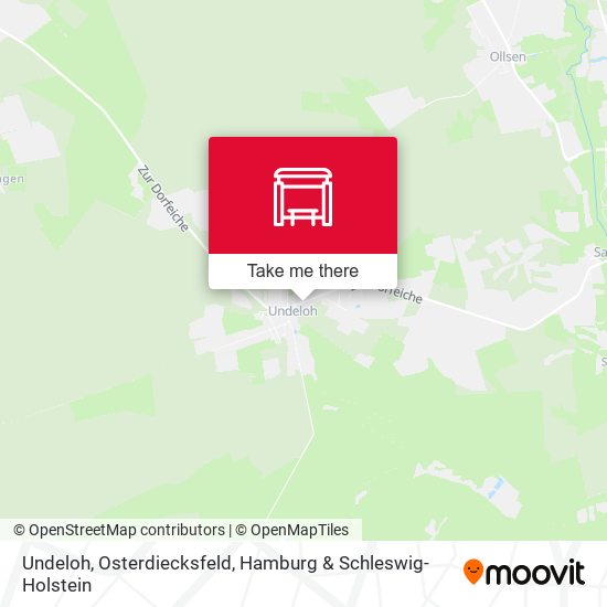 Undeloh, Osterdiecksfeld map