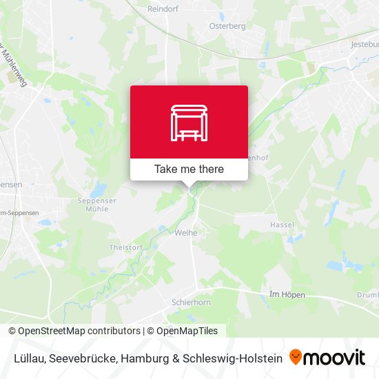 Lüllau, Seevebrücke map