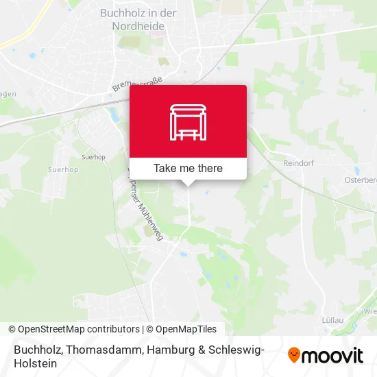 Карта Buchholz, Thomasdamm