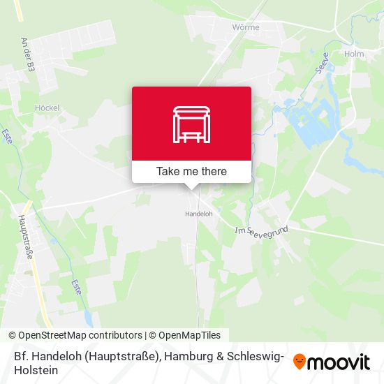 Bf. Handeloh (Hauptstraße) map