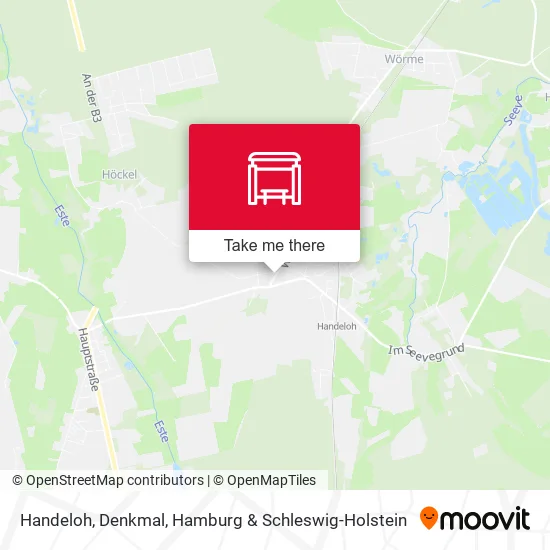 Карта Handeloh, Denkmal