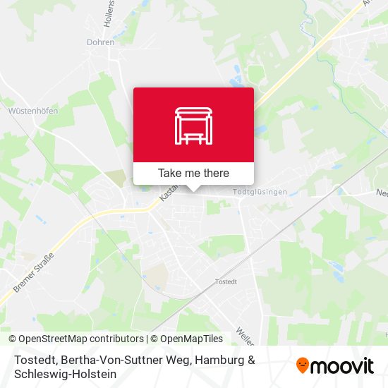 Tostedt, Bertha-Von-Suttner Weg map