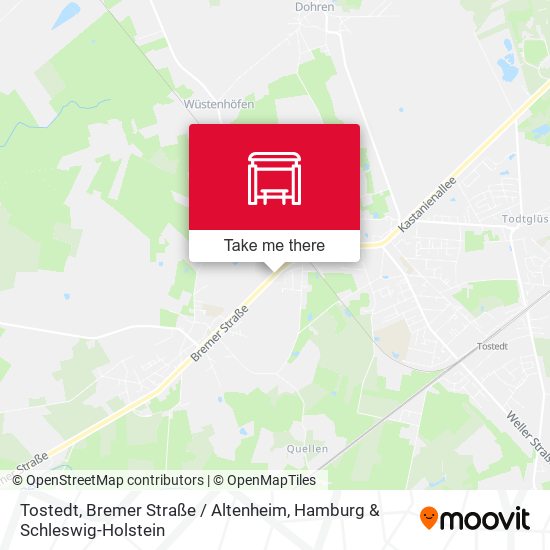 Tostedt, Bremer Straße / Altenheim map