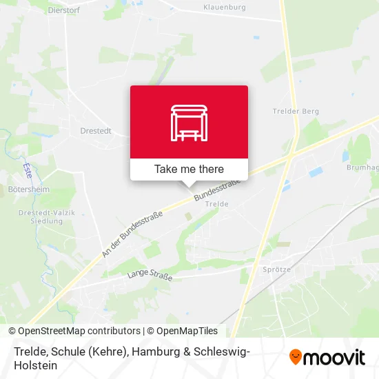 Карта Trelde, Schule (Kehre)