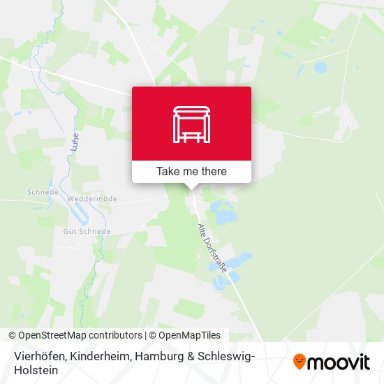 Vierhöfen, Kinderheim map
