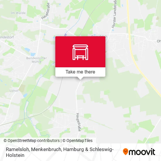 Карта Ramelsloh, Menkenbruch