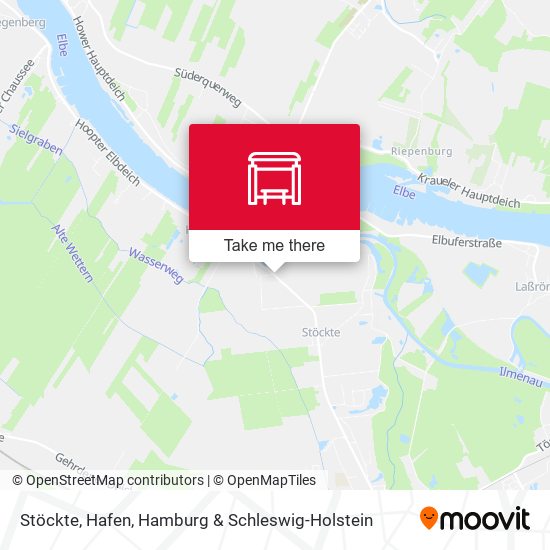 Stöckte, Hafen map