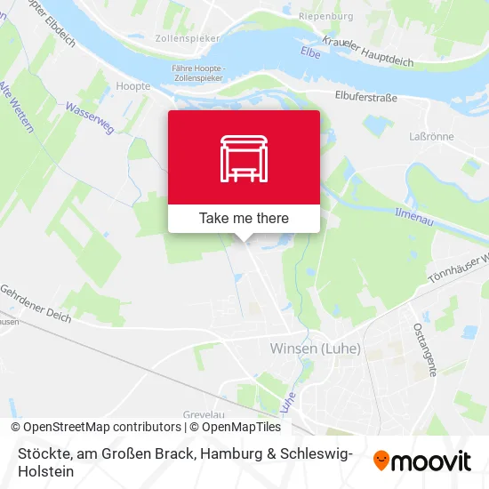 Карта Stöckte, am Großen Brack