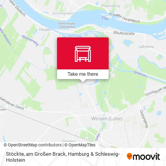 Карта Stöckte, am Großen Brack