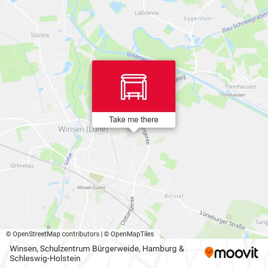 Карта Winsen, Schulzentrum Bürgerweide