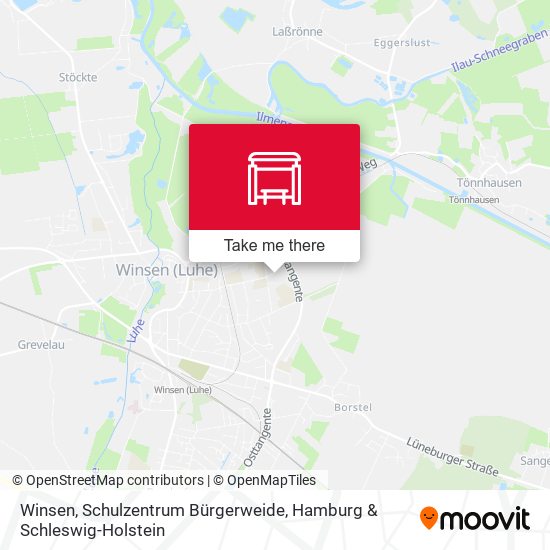 Winsen, Schulzentrum Bürgerweide map