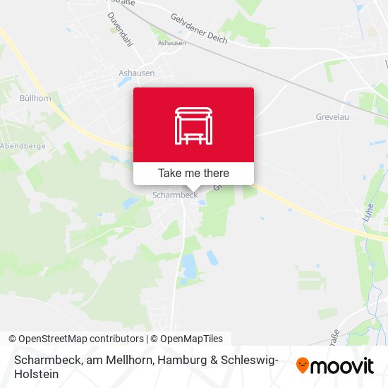 Scharmbeck, am Mellhorn map