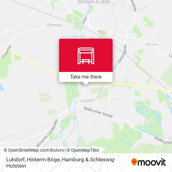 Luhdorf, Hinterm Böge map