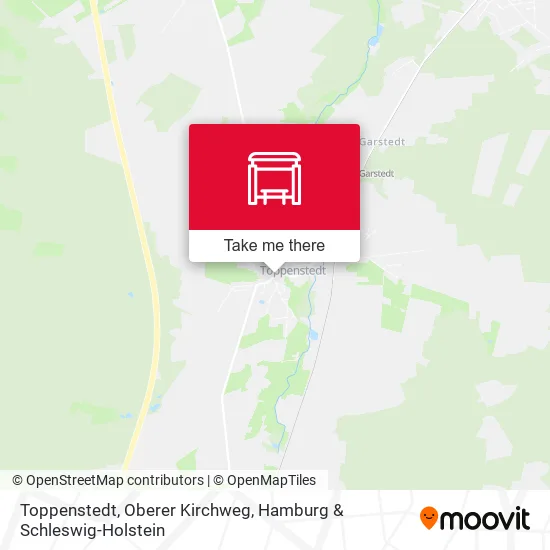 Карта Toppenstedt, Oberer Kirchweg