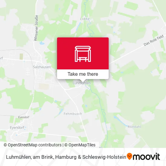 Карта Luhmühlen, am Brink