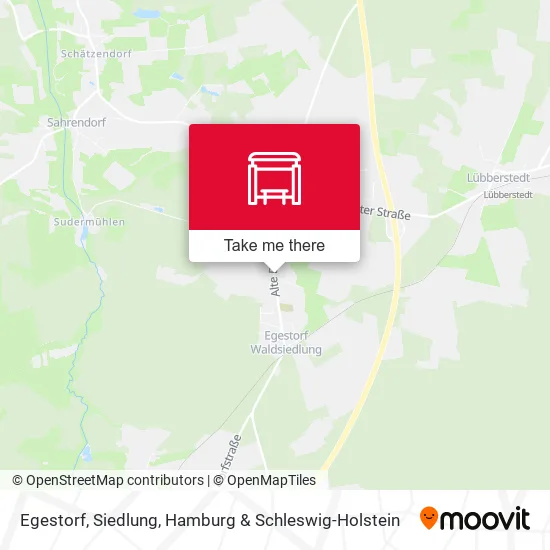 Карта Egestorf, Siedlung