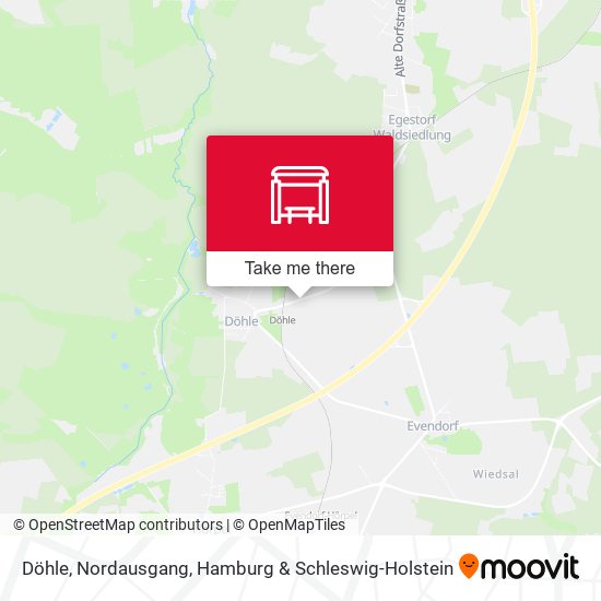 Döhle, Nordausgang map