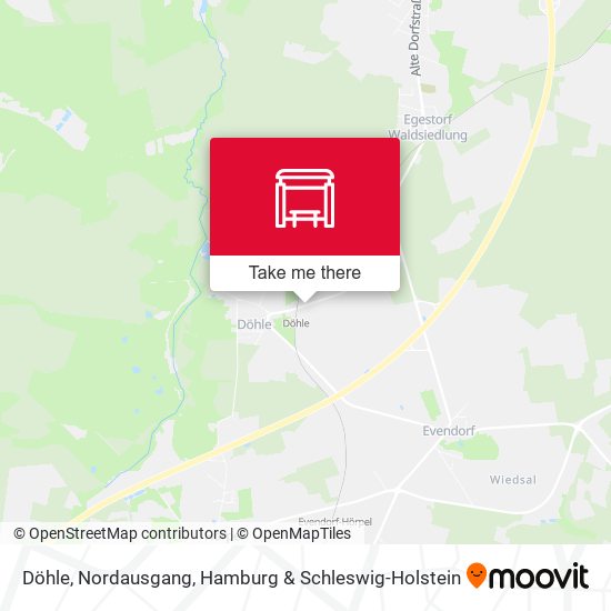 Döhle, Nordausgang map