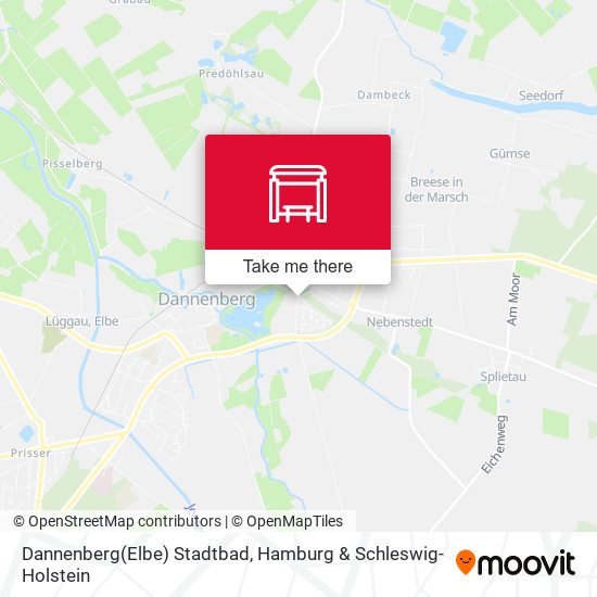 Dannenberg(Elbe) Stadtbad map
