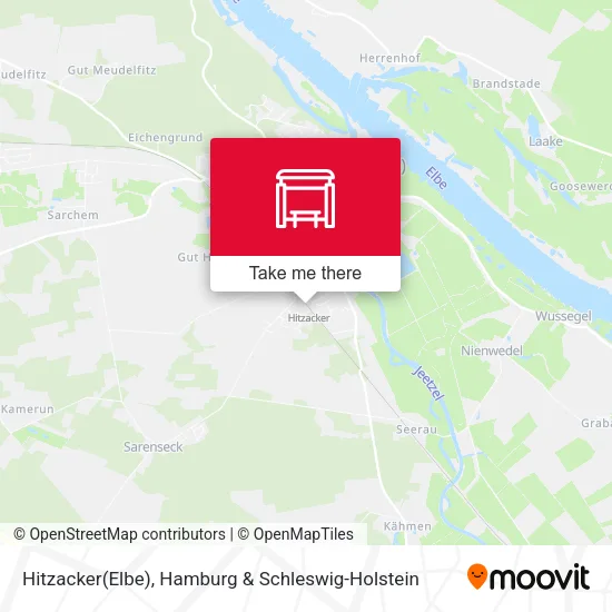 Карта Hitzacker(Elbe)