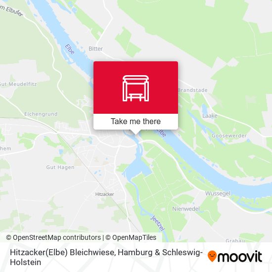 Hitzacker(Elbe) Bleichwiese map