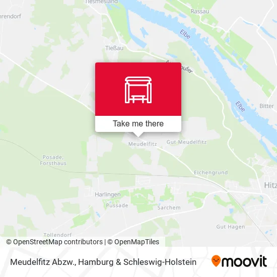 Карта Meudelfitz Abzw.