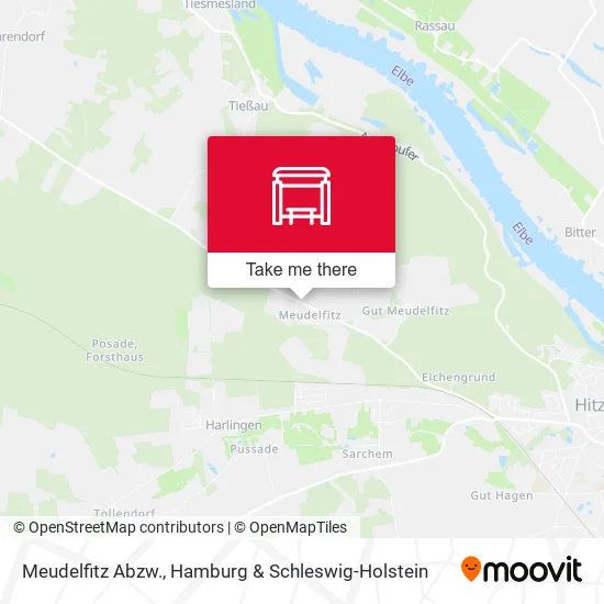 Карта Meudelfitz Abzw.
