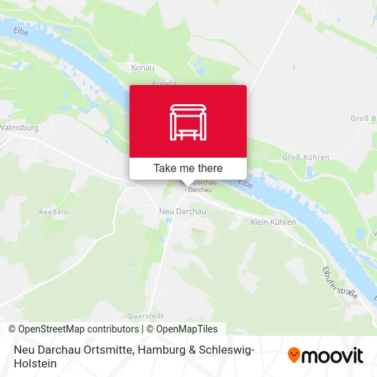 Карта Neu Darchau Ortsmitte