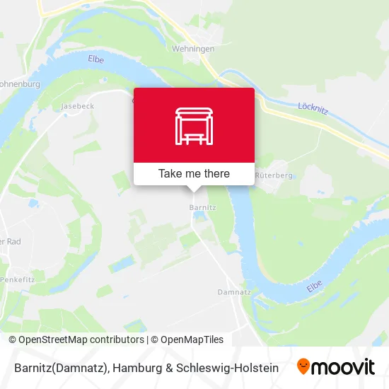 Карта Barnitz(Damnatz)