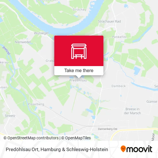 Карта Predöhlsau Ort
