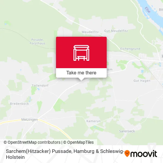 Карта Sarchem(Hitzacker) Pussade