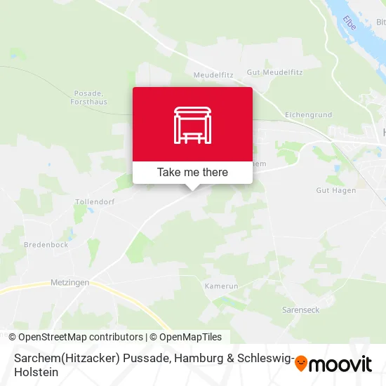 Карта Sarchem(Hitzacker) Pussade
