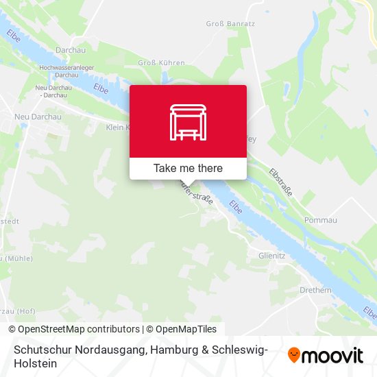 Schutschur Nordausgang map