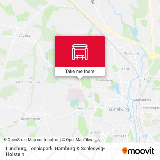 Lüneburg, Tennispark map