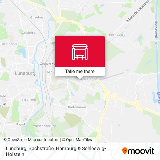 Lüneburg, Bachstraße map